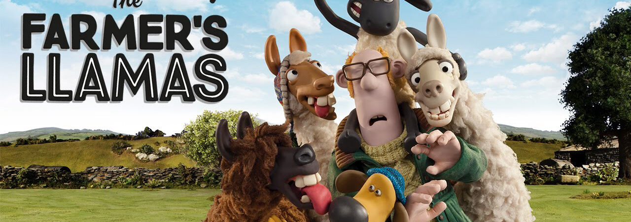 Poster of Shaun the Sheep The Farmer’s Llamas