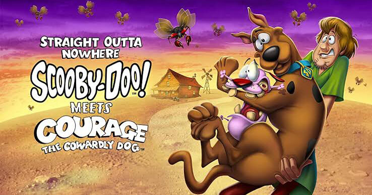 Poster of Straight Outta Nowhere Scooby Doo Meets Courage the Cowardly Dog