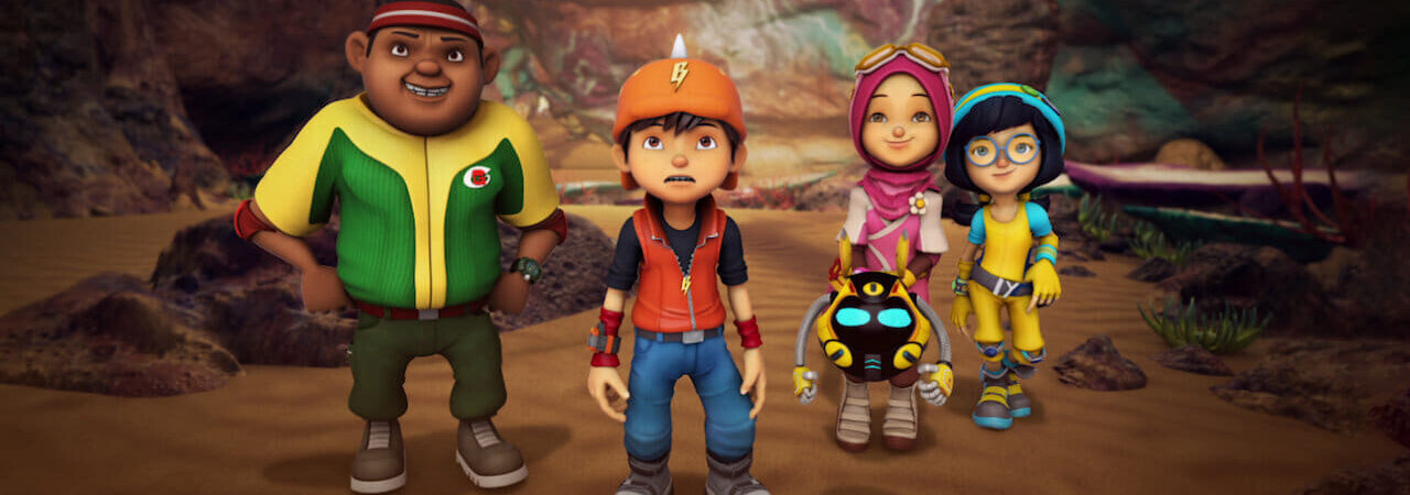 Poster of BoBoiBoy Galaxy Gentar